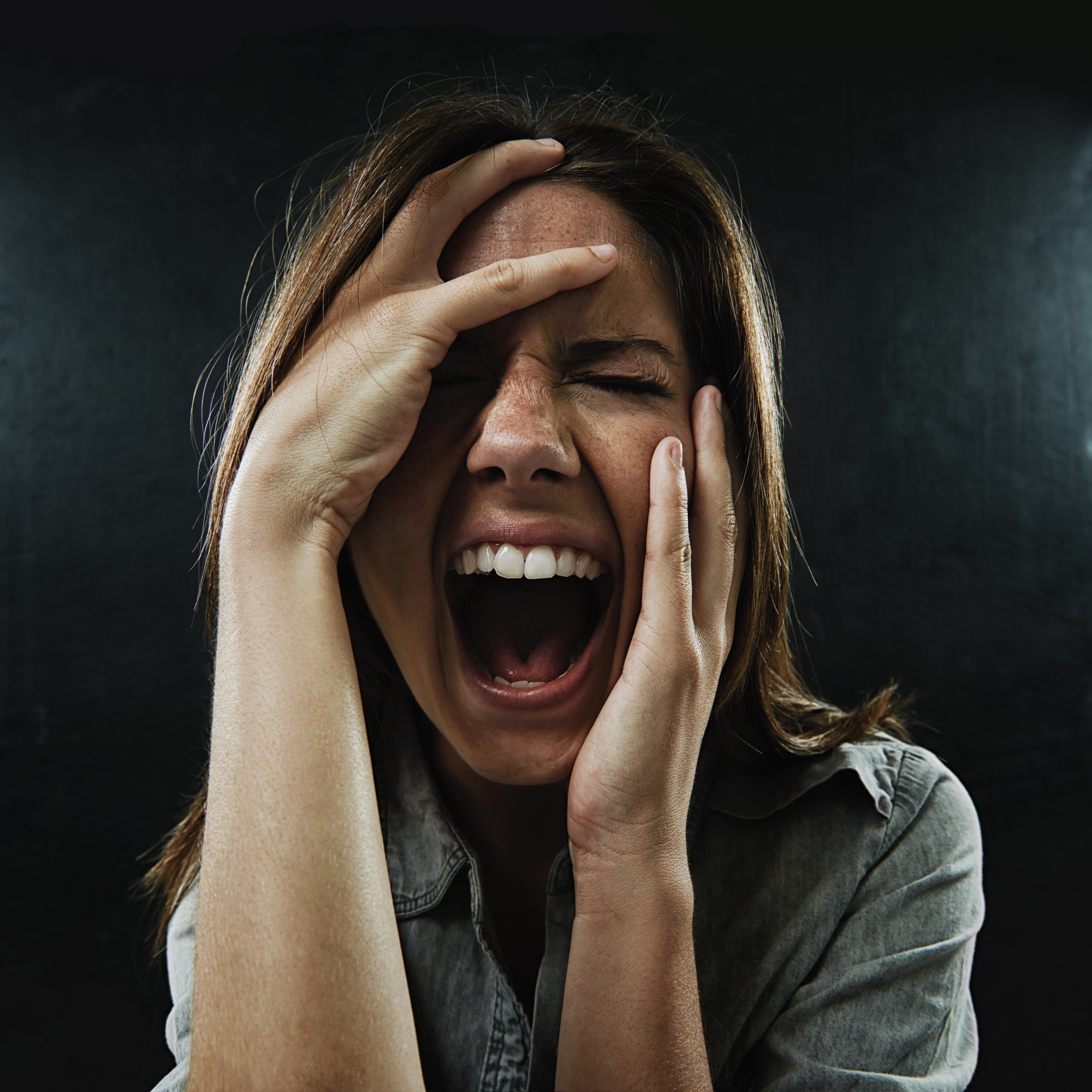 Feeling the affects and agony of her confused and oppressed mind